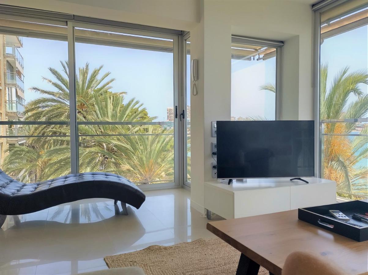 Superb Sea View Apartment Alicante Eksteriør billede